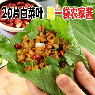 正宗东北白菜叶饭包叶大白菜叶子地摊大白菜叶打包新鲜蔬菜包邮