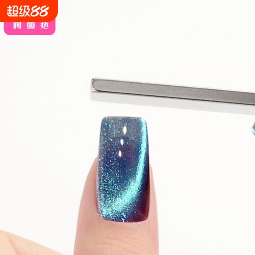 美甲磁铁AG1SQ0-0726-猫眼专用磁吸花纹双头多功能磁力笔造型美