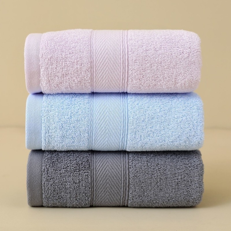 7A级抗菌100%纯棉A类品质80g毛巾4色4条装