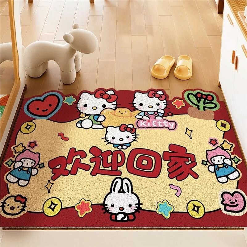 hellokitty地垫入户门进门垫耐脏PVC地毯2026新款脚