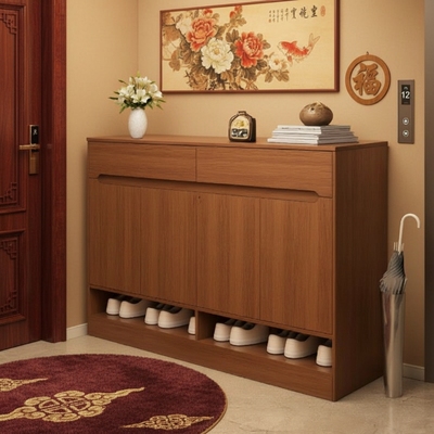 【配置保证】新中式鞋柜玄关柜