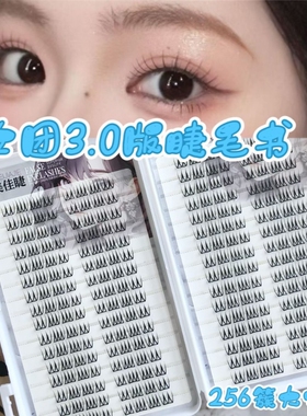 假睫毛女团3.0韩系爱豆睫毛书单簇妈生感胶水嫁接美佳化妆大容量
