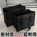 手提收纳包特厚帆布维修工具包黑色耐磨学生包大容量电工包耐用