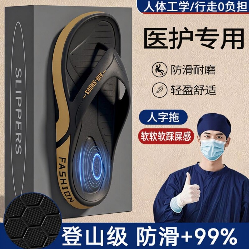 ENCOR软底凉拖金色|超2000次加购图片