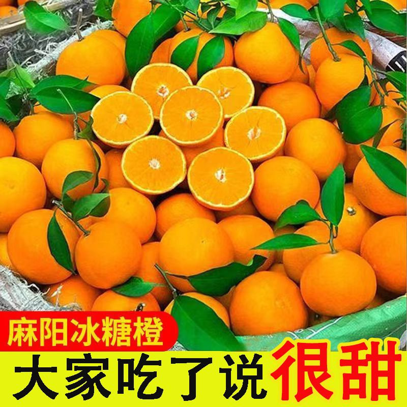 正宗湖南麻阳冰糖橙新鲜水果橙子当季手剥小甜橙多规格