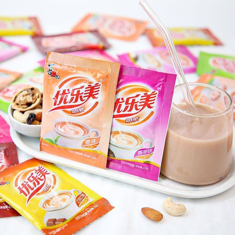 优乐美奶茶袋装22g*30包原味香芋草莓咖啡巧克力奶茶粉速溶下午茶,咖啡/麦片/冲饮,袋装奶茶,淘宝优惠券,粉丝福利购,淘宝优惠卷