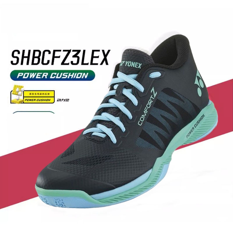 2025新款专业cfz3羽毛球鞋男款黑薄荷比赛训练红色女球鞋运动鞋