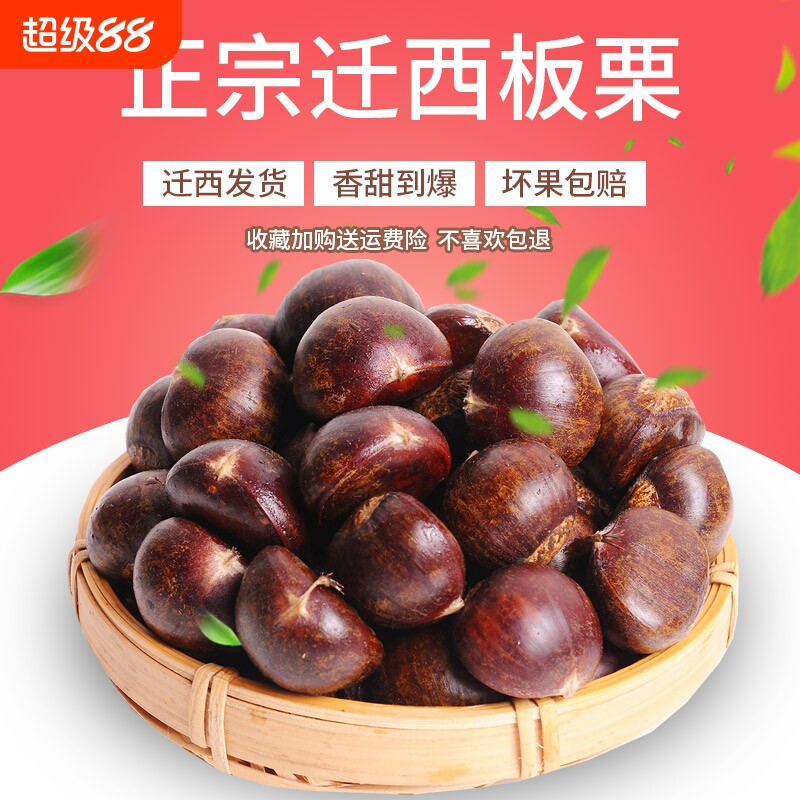 2025新货正宗迁西板栗生新鲜栗子生鲜迁西生栗子大油栗小唐山板粟