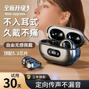 耳机蓝牙2025新款超长待机入耳式真无线运动降噪男女适用安卓果苹