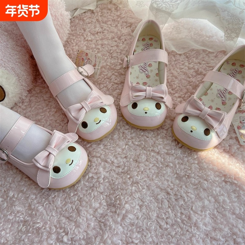 蔻孜美乐蒂甜心怪兽原创设计lolita美乐蒂勃肯鞋,女鞋,浅口单鞋,淘宝优惠券,粉丝福利购,淘宝优惠卷