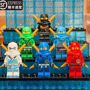 兼容乐高幻影忍者积木人仔小人赞劳埃德凯寇稀有绝版玩具崛起主角