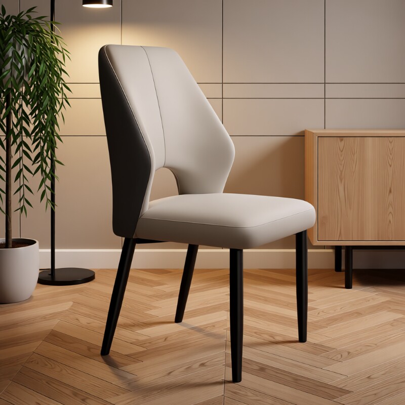 餐椅家用轻奢高级感吃饭餐厅现代简约椅子2025新款靠背凳餐桌软包