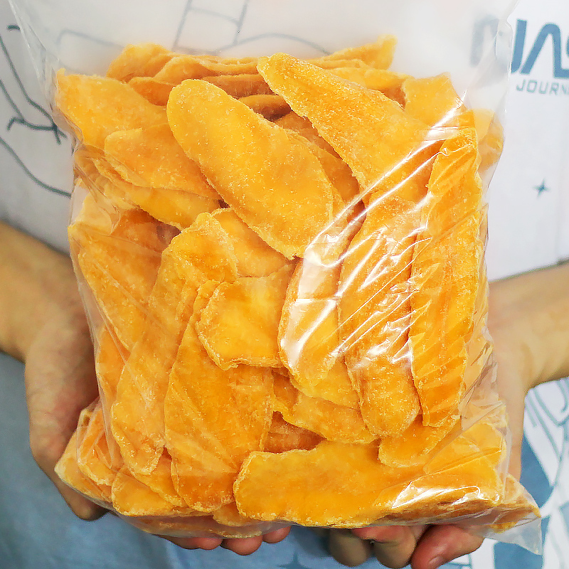 芒果干厚切果肉特产旗舰店批发散装果脯烘焙零食XY