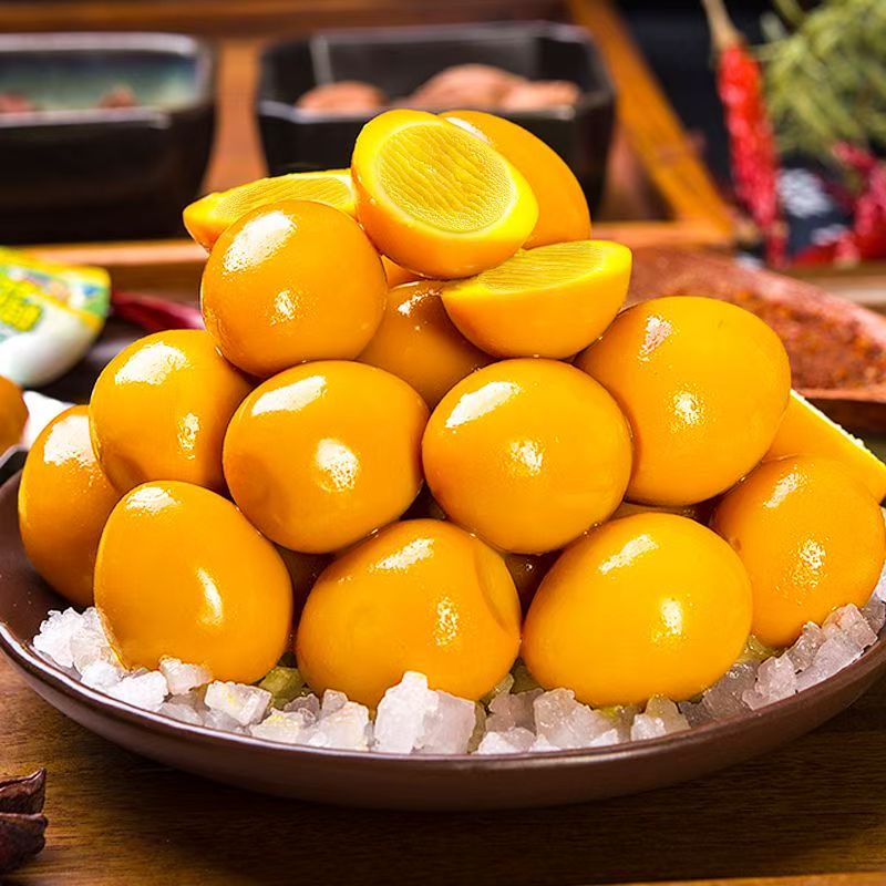 鹌鹑蛋卤蛋小包装即食去壳卤香味儿童解馋网红零食小吃原味