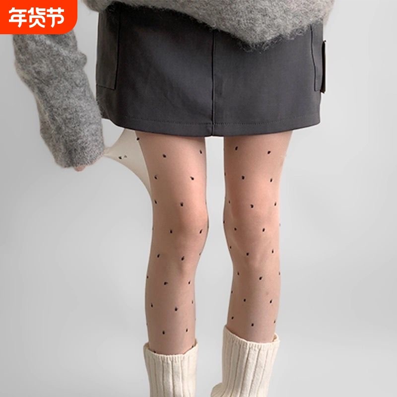 白色波点丝袜女薄款防勾丝0d秋冬高透性感黑丝光腿打底神器连裤袜,女士内衣/男士内衣/家居服,连裤袜/打底袜,淘宝优惠券,粉丝福利购,淘宝优惠卷