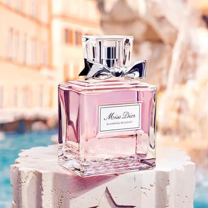 香水花漾甜心小姐粉色邂逅清新持久淡香水男士旷野蔚蓝送女友男友