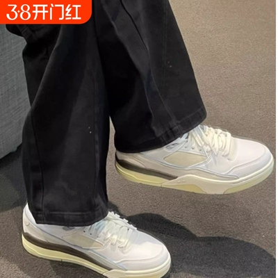 新款flight 舒适耐磨低帮复古篮球鞋男女休闲板鞋运动鞋