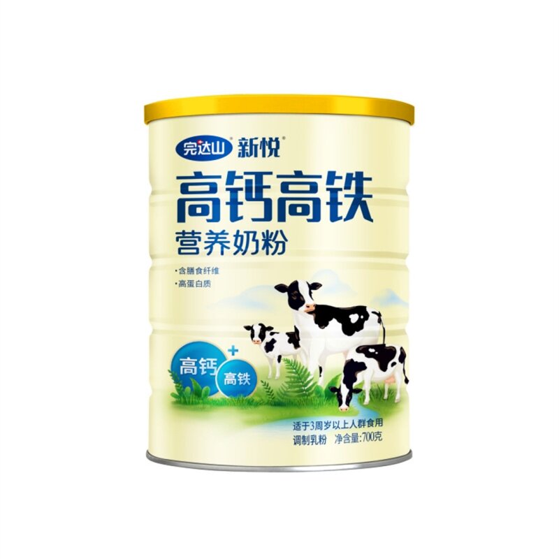 完达山高钙高铁奶粉添加膳食纤维图片