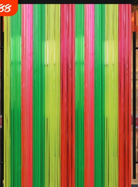 夏季门帘防蚊卧室家用外门客厅帘子农村大门隔断帘塑料夏天免打孔