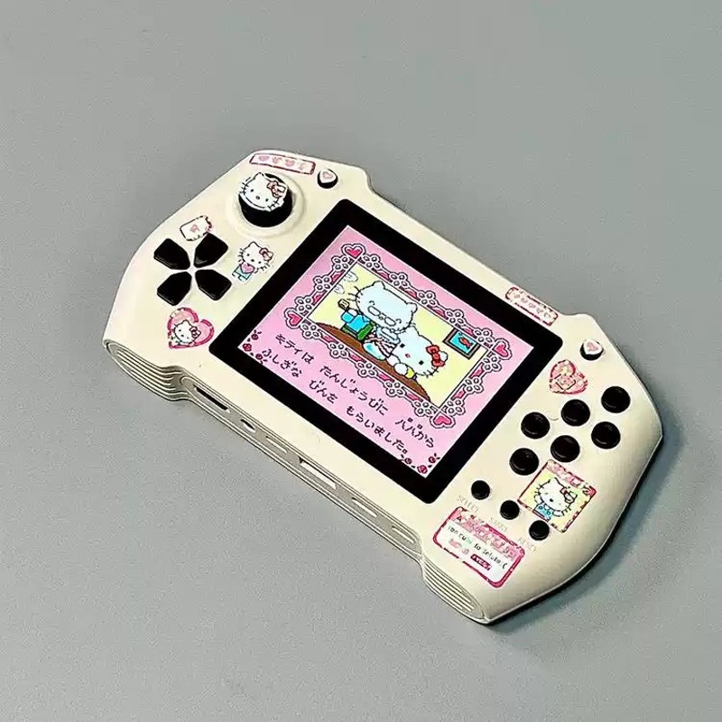 掌上游戏掌机迷你充电宝二合一怀旧方块复古网红Kitty惊喜圣诞节