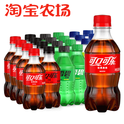 可口可乐300ml芬达雪碧碳酸饮料