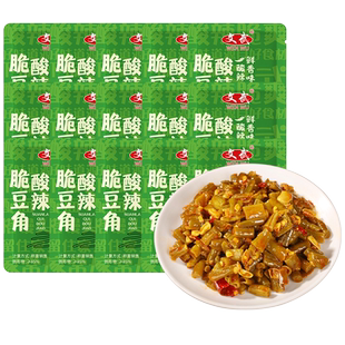 酸豆角下饭菜小包装味小咸菜大全即食榨菜萝卜拌饭拌面酱酸菜袋装