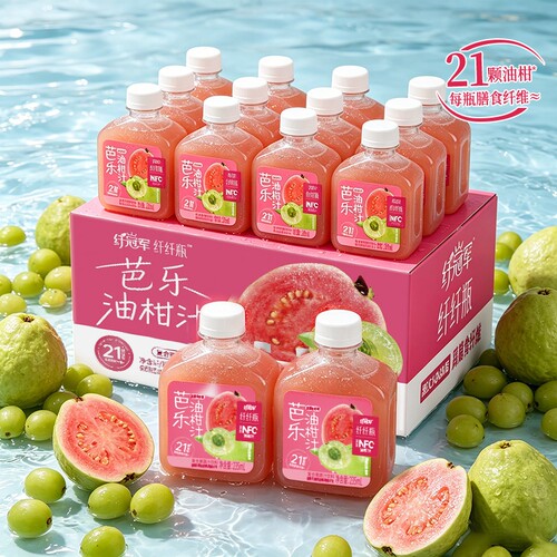 轻上纤冠军芭乐油柑汁