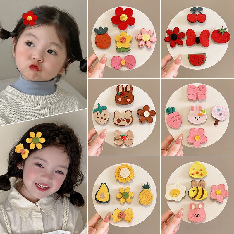 宝宝前额刘海魔法贴女儿童碎发神器不伤发魔术贴发卡头饰多规格