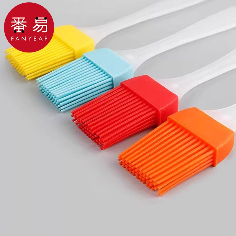 油刷AA1sl001-厨房烙饼烘焙用具硅胶刷毛刷煎饼家用烧烤刷软毛小