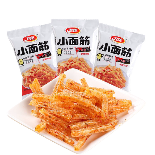 卫龙小面筋经典包装超市老款小面筋网红解馋零食小吃怀旧休闲食品