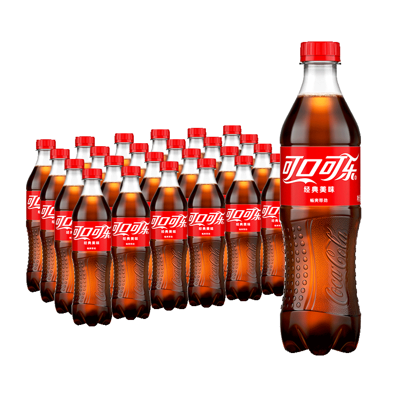 可口可乐330ml*24拉罐听装500ml瓶装碳酸饮料汽水整箱经典无糖