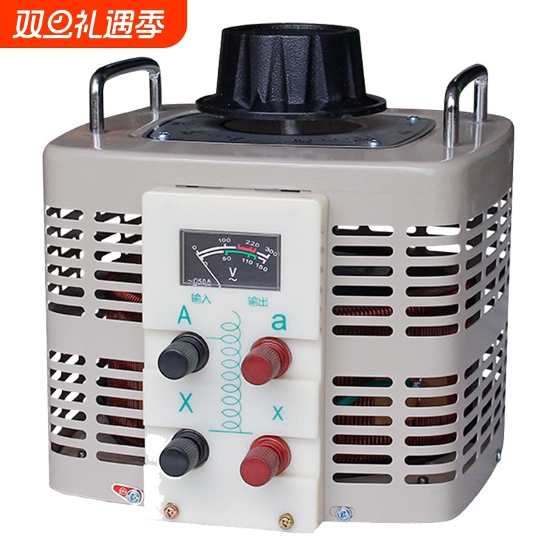 TDGC2单相调压器220V交流接触式自耦变压器家用大功率可调调压器