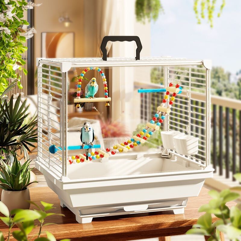 鸟笼子鹦鹉大号新型防溅家用玄凤虎皮小太阳牡丹专用豪华别墅鸟笼