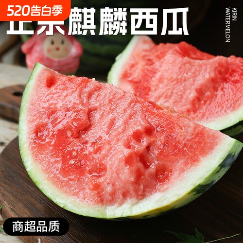 麒麟西瓜新鲜当季水果现摘现发大西瓜有籽无籽混发甜西瓜甜瓜包邮