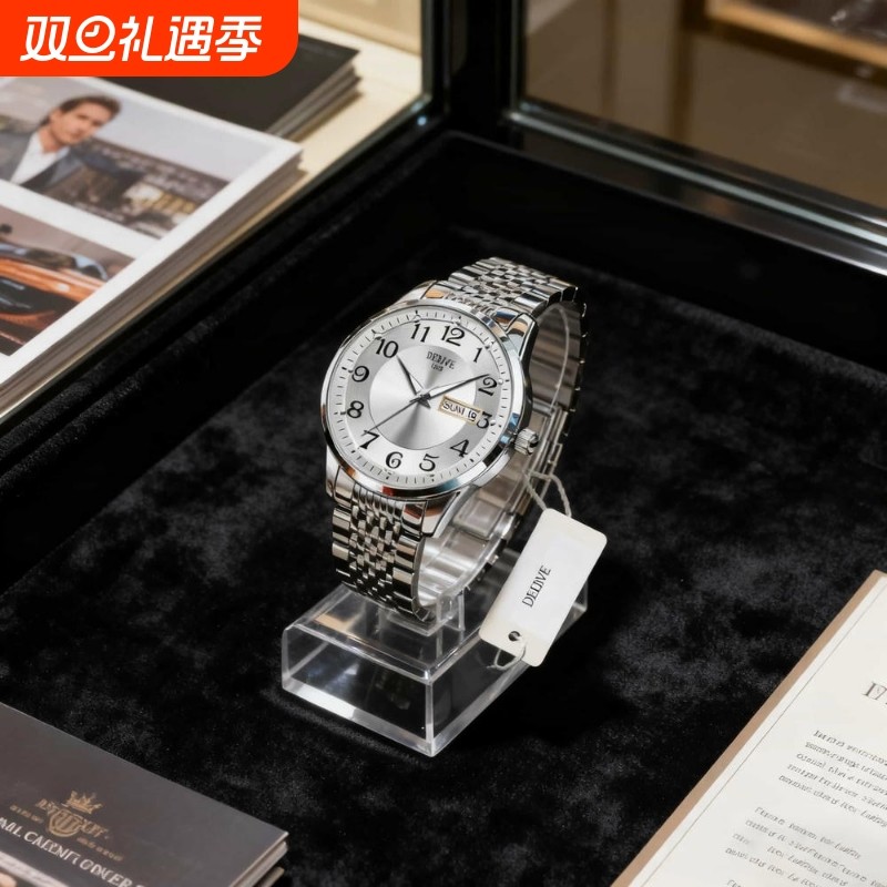 品牌正品手表男概念男士非机械表男款高级感学生运动男表潮腕表男