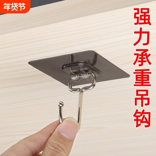 灯笼专用挂钩免打孔吊勾钩免打孔承重吸盘架厨房钩子贴墙无痕粘钩