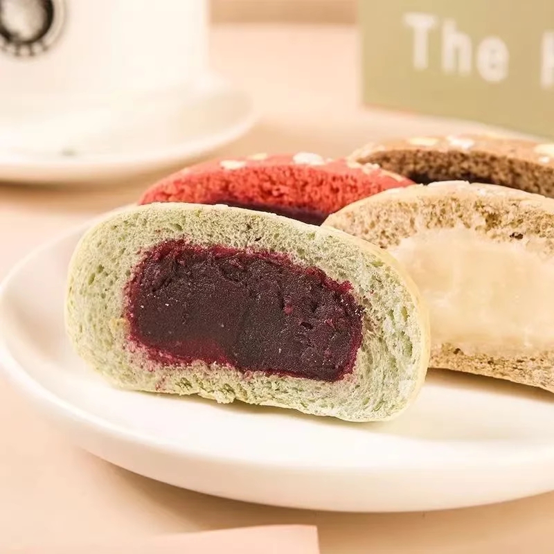 全麦欧包吐司早餐面包无糖精非无油夹心代餐饱腹零食品巧克力健康