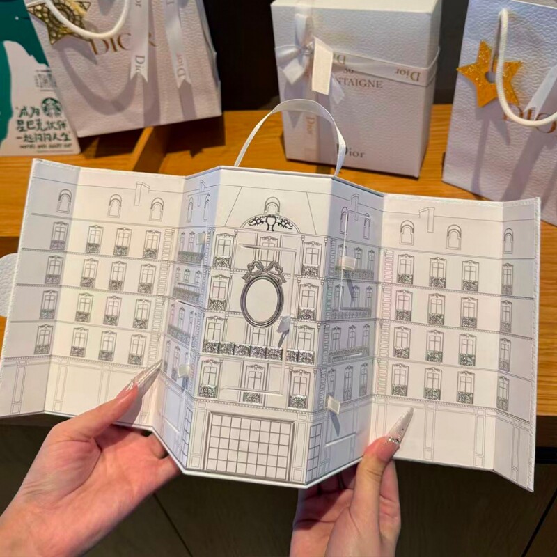 圣诞节正品城堡五件套香水创意礼盒送女朋友生日礼物推荐伴手礼