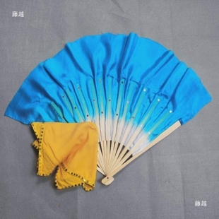 二人转扇子和手绢东北大秧歌双面舞蹈扇安徽花鼓灯云南花灯秧歌舞