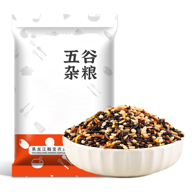 东北七色糙米组合5斤/袋粗粮低脂五谷免泡