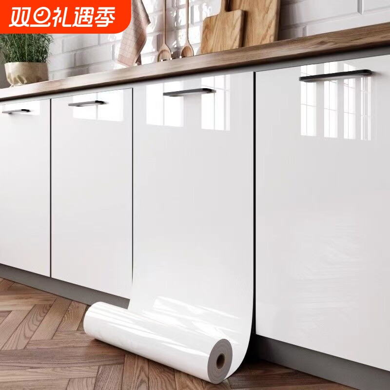 橱柜贴纸自粘防水防油改色贴纸