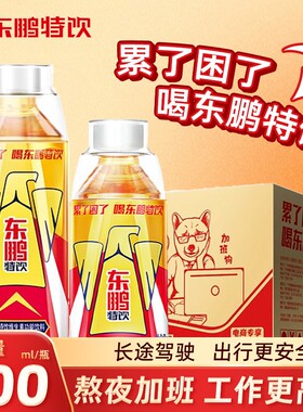 东鹏特饮维生素功能饮料官方正品运动健身大瓶整箱提神抗疲劳饮品