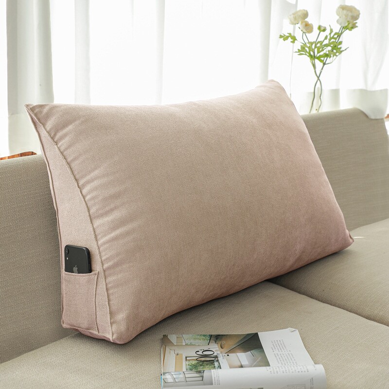 北欧床头靠垫榻榻米大靠背简约床上软包抱枕沙发靠枕靠背垫腰枕