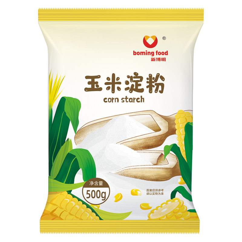 新博明玉米淀粉鹰粟粉食用面粉勾芡生粉烘焙雪媚娘奶油小方家用装