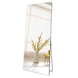 全身镜落地镜子家用壁挂贴墙女生卧室挂墙试衣镜穿衣真实折叠客厅