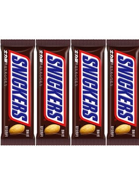 士力架小小士力架便携花生夹心巧克力散装10g*4支