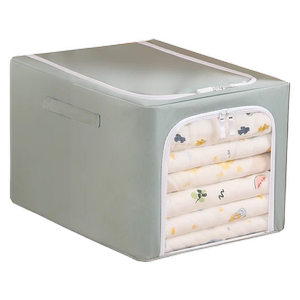 裤子衣服收纳箱布艺装衣物折叠储物筐整理盒衣柜牛津布百纳箱家用