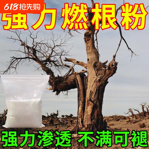 枯i死i专用药正品通用型杂草专用竹子腐燃根王腐蚀剂树园艺肥料S