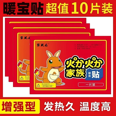 【10片】小火龙增强型保暖全身贴