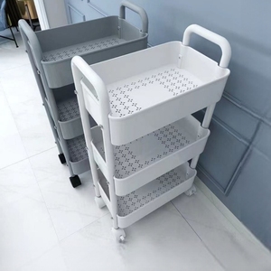 小推车置物架卧室卫生间落地多层零食架厨房可移动学生宿舍收纳架